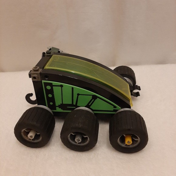 Vintage Fisher Price Vehicle Construction Army 6 Wheeled Plastic Car Toy READ - Picture 2 of 16